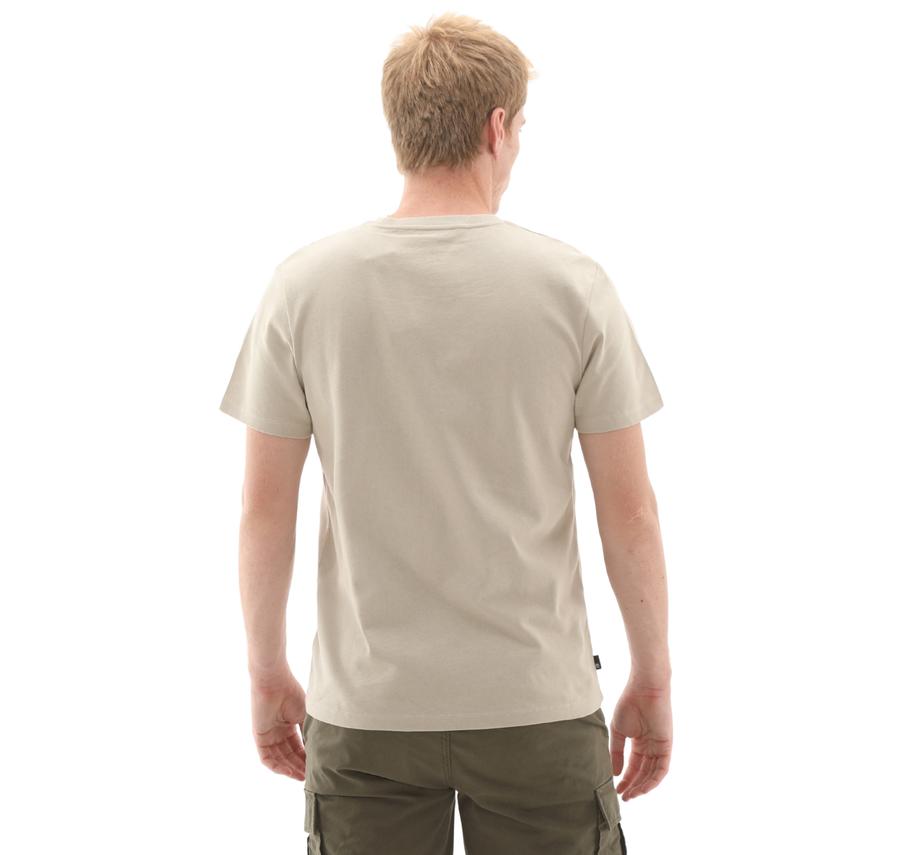 Timberland Establıshed 1973 Embroidery Logo Tee Erkek T-Shirt Krem Timberland Establıshed 1973 Embroidery Logo Tee Erkek T-Shirt Krem