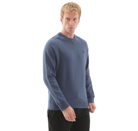 Timberland Exeter Rıver Brushed Back Crew Sweatshir Erkek Sweatshirt Mavi Timberland Exeter Rıver Brushed Back Crew Sweatshir Erkek Sweatshirt Mavi