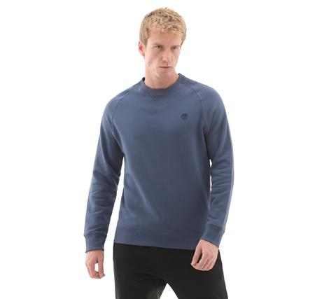 Timberland Exeter Rıver Brushed Back Crew Sweatshir Erkek Sweatshirt Mavi Timberland Exeter Rıver Brushed Back Crew Sweatshir Erkek Sweatshirt Mavi