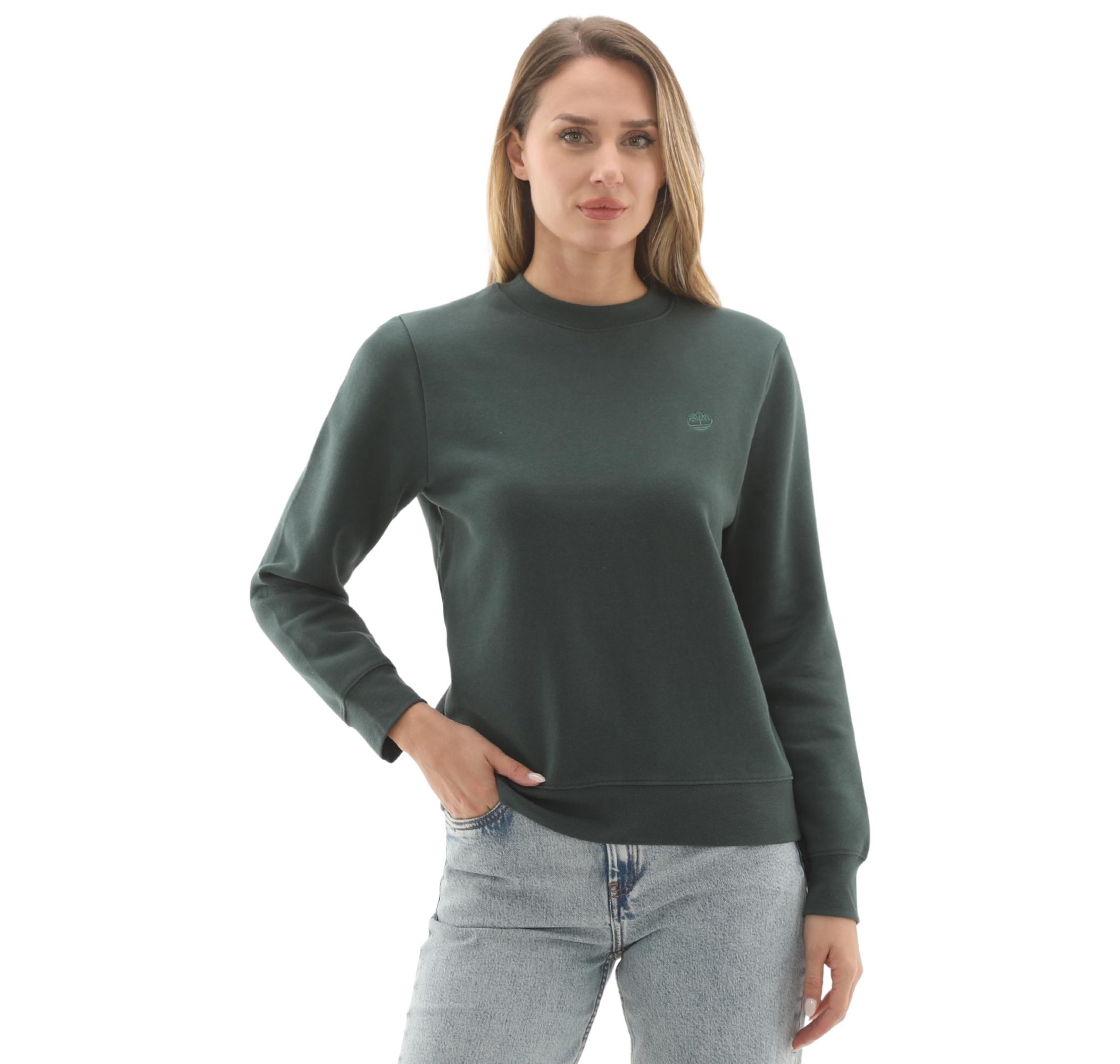 Женский свитшот Timberland Exeter River Brushed Back Crew Sweatshir