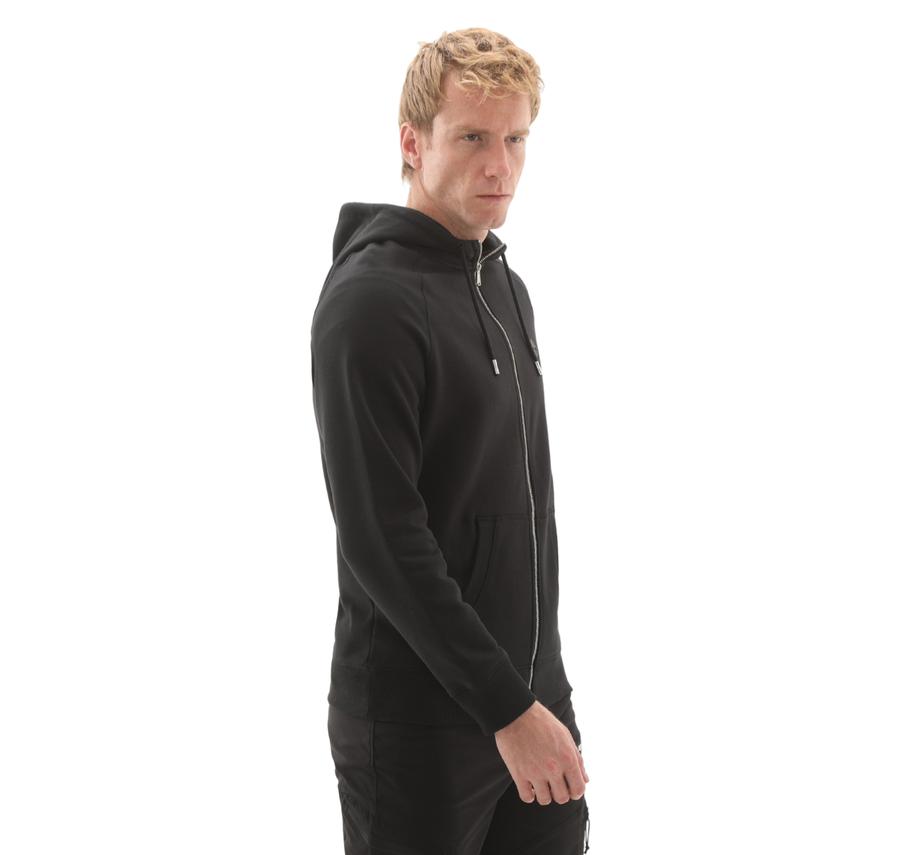 Timberland Exeter Rıver Brushed Back Full Zip Hoodi Erkek Ceket Siyah Timberland Exeter Rıver Brushed Back Full Zip Hoodi Erkek Ceket Siyah