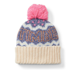 Timberland Fairisle Cuff Hat Kadın Mavi