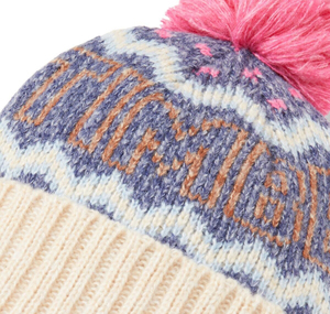 Timberland Fairisle Cuff Hat Kadın Mavi