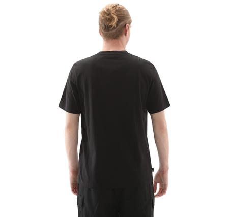 Timberland Front Boot Graphic Tee Erkek T-Shirt Siyah