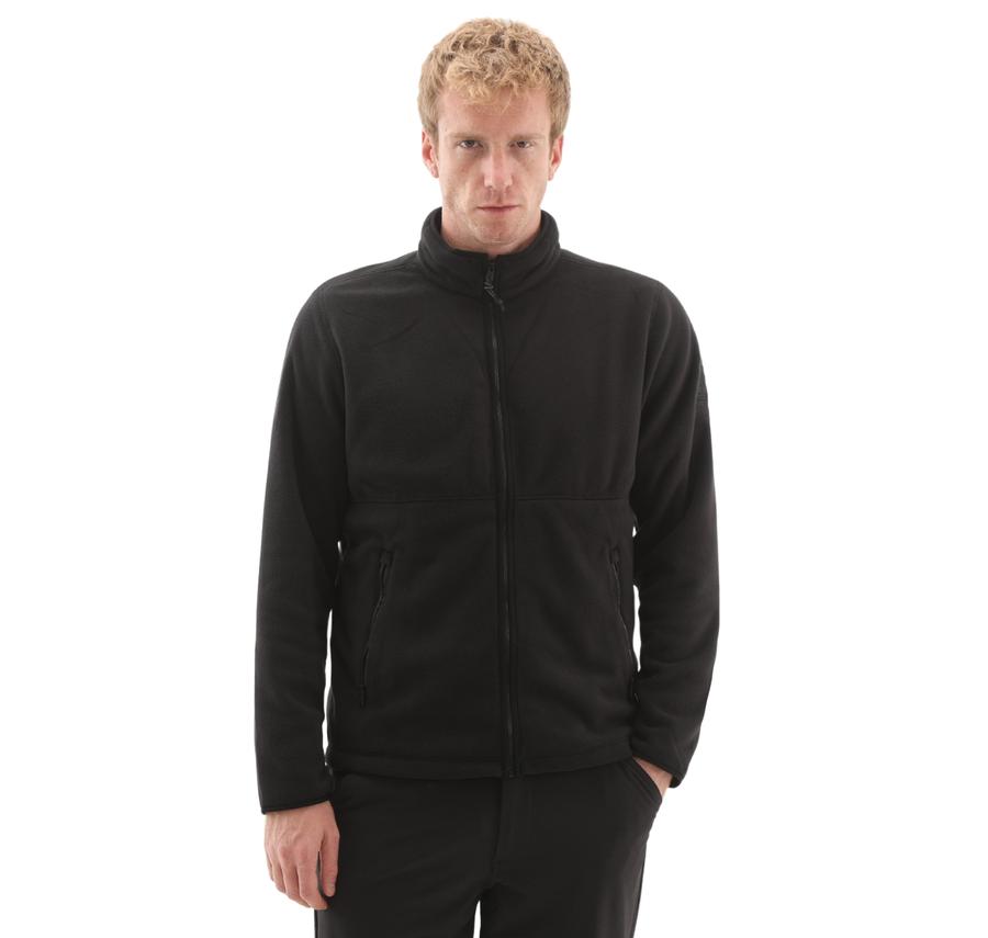 Timberland Full Zip Polar Fleece Erkek Ceket Siyah Timberland Full Zip Polar Fleece Erkek Ceket Siyah