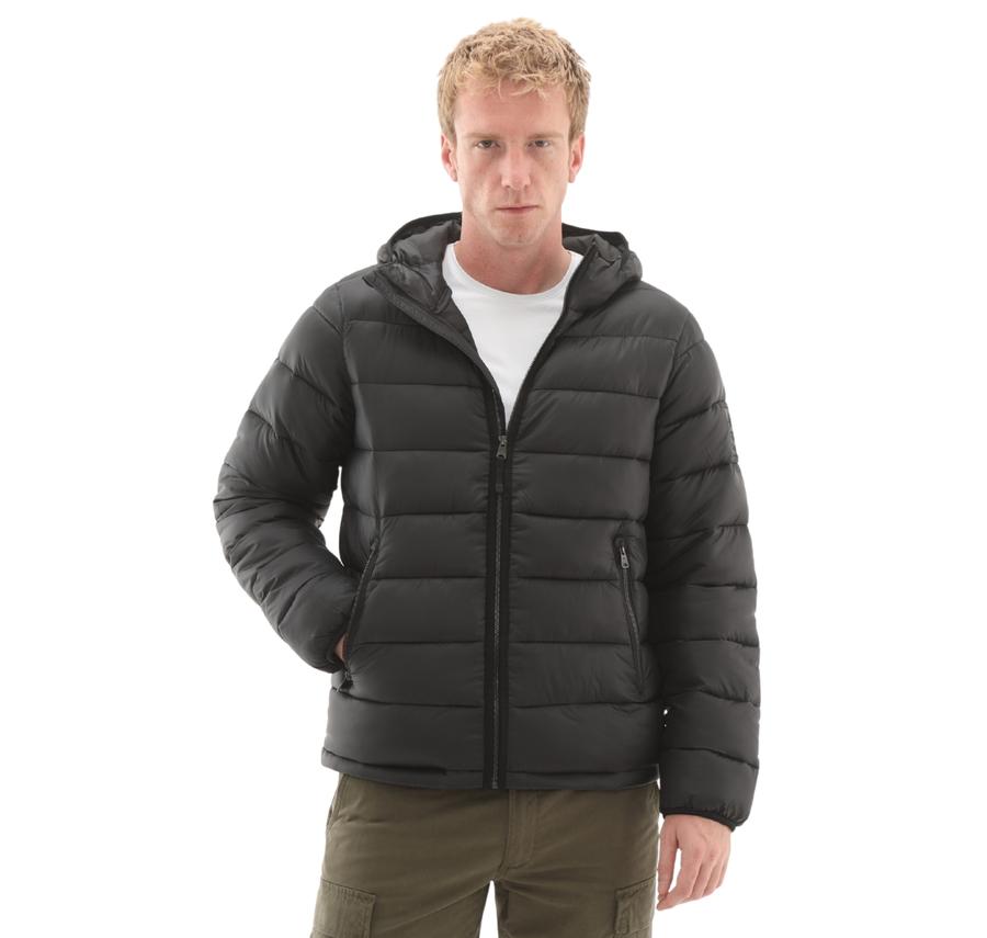 Timberland Garfıeld Durable Water Repellent Puffer Erkek Ceket Siyah Timberland Garfıeld Durable Water Repellent Puffer Erkek Ceket Siyah