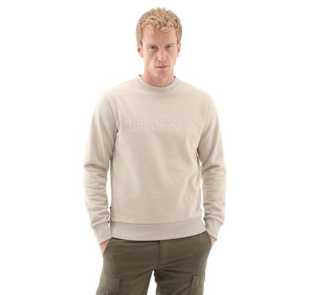 Timberland Hampthon Crew Neck Erkek Sweatshirt Sütlü Kahve