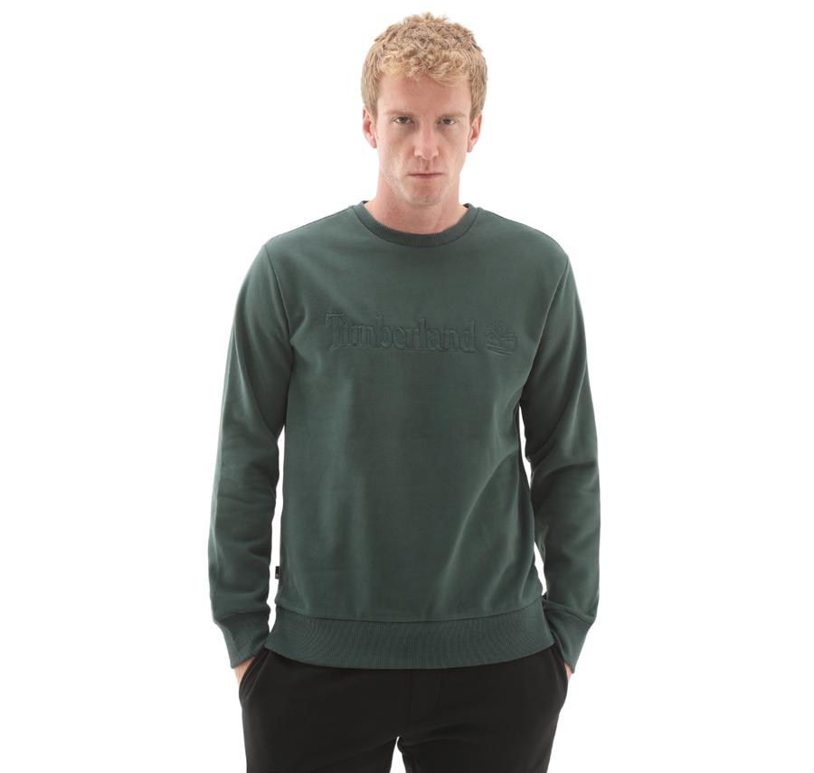 Timberland Hampthon Crew Neck Erkek Sweatshirt Yeşil Timberland Hampthon Crew Neck Erkek Sweatshirt Yeşil