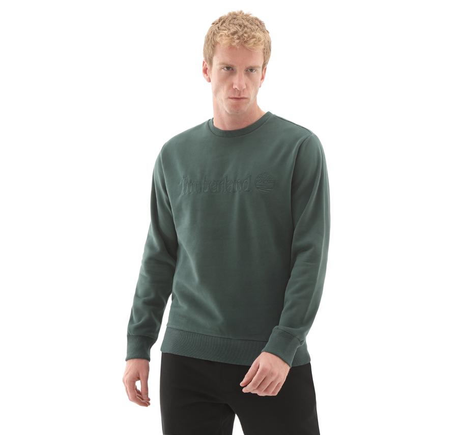 Timberland Hampthon Crew Neck Erkek Sweatshirt Yeşil Timberland Hampthon Crew Neck Erkek Sweatshirt Yeşil