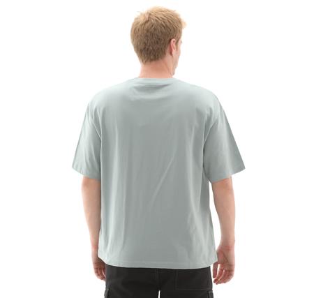 Timberland Hampthon Tonal Stack Logo Tee Erkek Açık Mavi