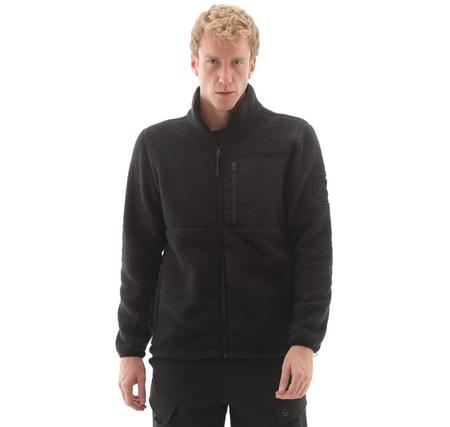 Timberland High Pile Fleece Jacket Erkek Ceket Siyah Timberland High Pile Fleece Jacket Erkek Ceket Siyah