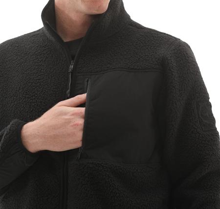 Timberland High Pile Fleece Jacket Erkek Ceket Siyah