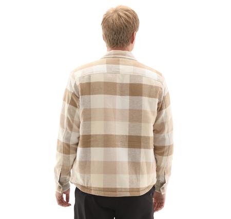 Timberland High Pile Lined Overshirt Erkek Ceket Krem