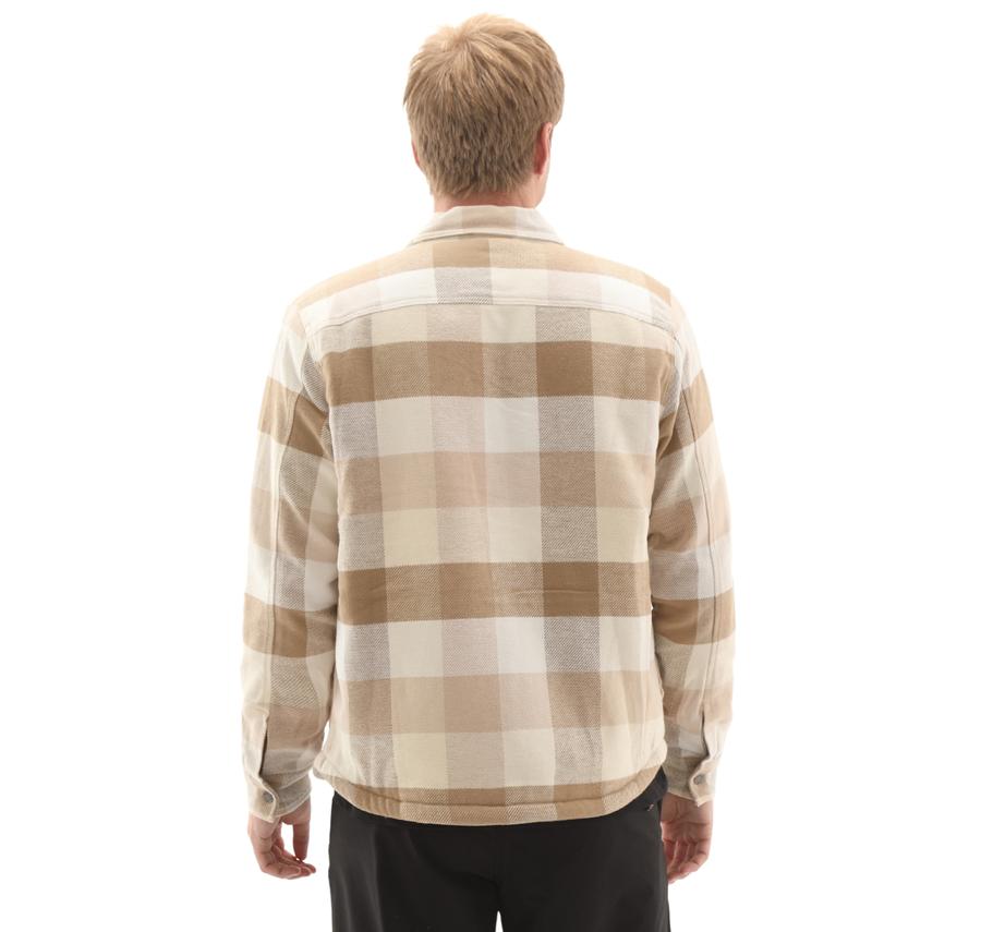 Timberland High Pile Lined Overshirt Erkek Ceket Krem Timberland High Pile Lined Overshirt Erkek Ceket Krem