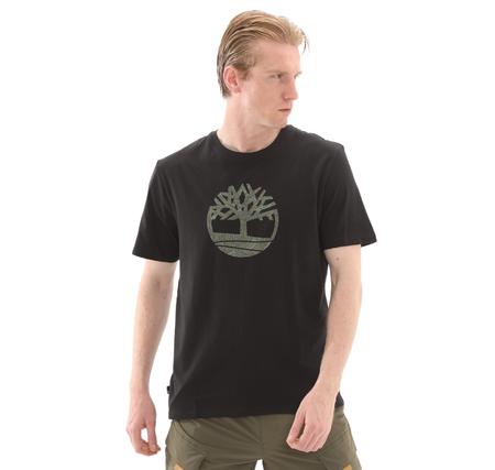 Timberland Kennebec Rıver Camo Tree Logo Short Slee Erkek