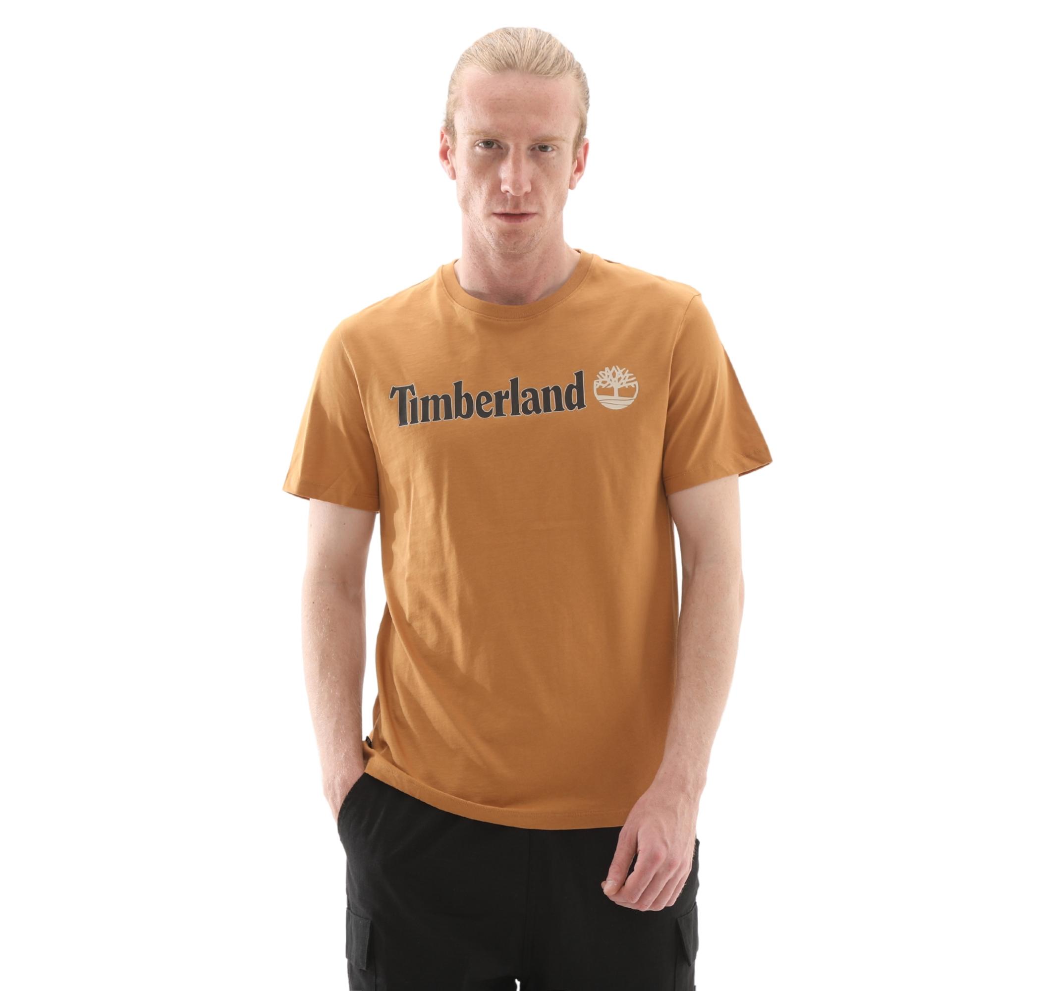 Мужская футболка Timberland Kennebec River Linear Logo Short Sleeve
