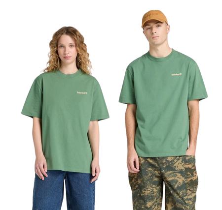 Timberland Lake House Back Graphic Tee Erkek T-Shirt