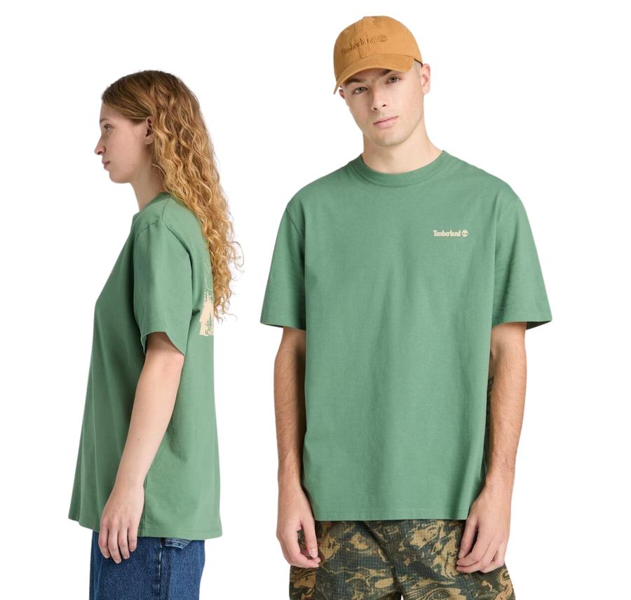 Timberland Lake House Back Graphic Tee Erkek T-Shirt Timberland Lake House Back Graphic Tee Erkek T-Shirt