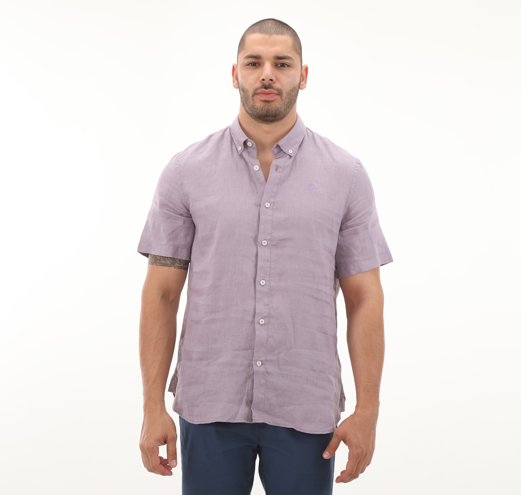 Мужская футболка Timberland Linen Short Sleeve Shirt