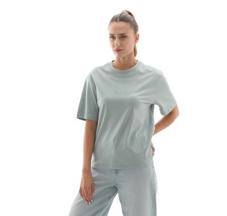 Timberland Lush Comfort Short-Sleeve Tee Kadın T-Shirt Açık Mavi