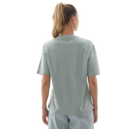 Timberland Lush Comfort Short-Sleeve Tee Kadın T-Shirt Açık Mavi