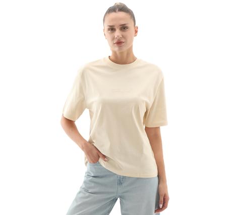 Timberland Lush Comfort Short-Sleeve Tee Kadın T-Shirt Sütlü Kahve Timberland Lush Comfort Short-Sleeve Tee Kadın T-Shirt Sütlü Kahve