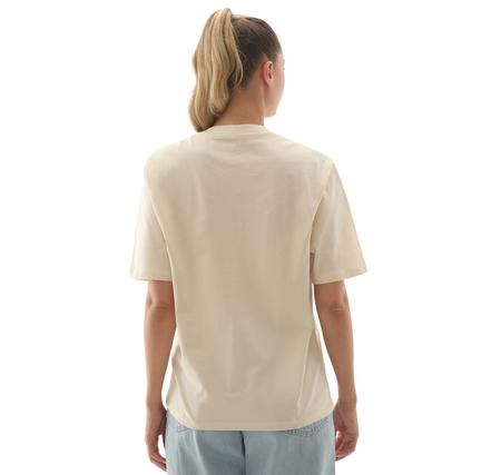 Timberland Lush Comfort Short-Sleeve Tee Kadın T-Shirt Sütlü Kahve