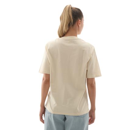 Timberland Lush Comfort Short-Sleeve Tee Kadın T-Shirt Sütlü Kahve