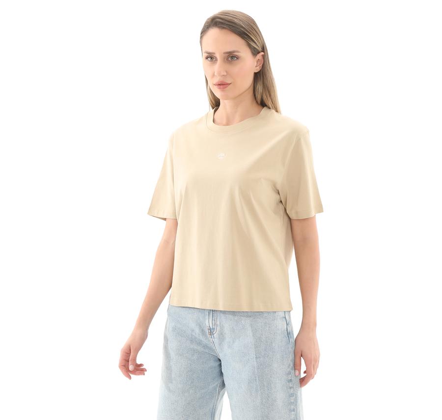 Timberland Lush Short-Sleeve Tee Kadın T-Shirt Sütlü Kahve Timberland Lush Short-Sleeve Tee Kadın T-Shirt Sütlü Kahve