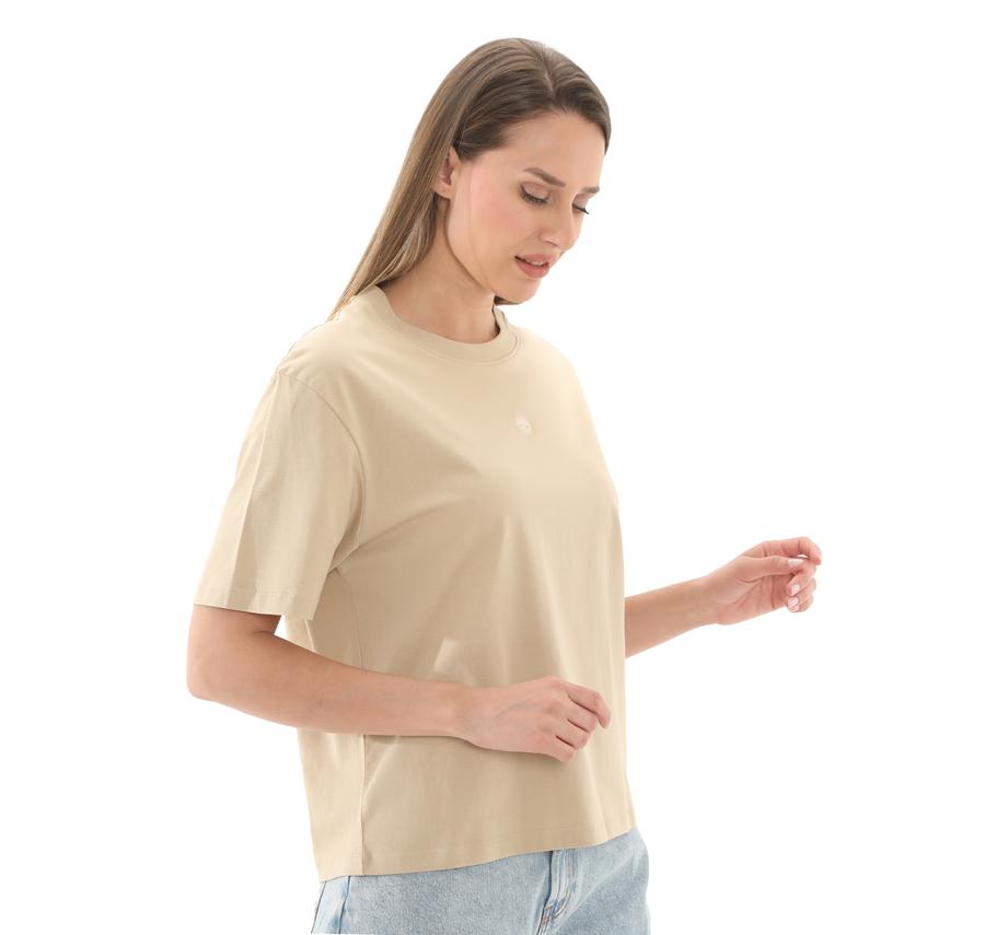 Timberland Lush Short-Sleeve Tee Kadın T-Shirt Sütlü Kahve Timberland Lush Short-Sleeve Tee Kadın T-Shirt Sütlü Kahve
