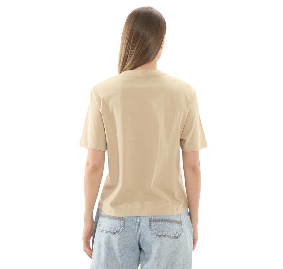 Timberland Lush Short-Sleeve Tee Kadın T-Shirt Sütlü Kahve Timberland Lush Short-Sleeve Tee Kadın T-Shirt Sütlü Kahve