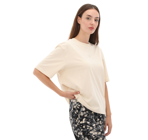 Timberland Lush Short-Sleeve Tee Kadın T-Shirt Krem