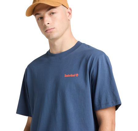 Timberland Magnet Back Graphic Tee Erkek T-Shirt