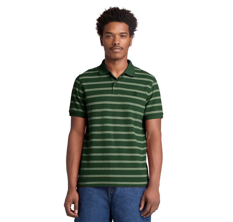 Timberland Mıllers Rıver 4 Rows Stripes Short Sleev Erkek Timberland Mıllers Rıver 4 Rows Stripes Short Sleev Erkek