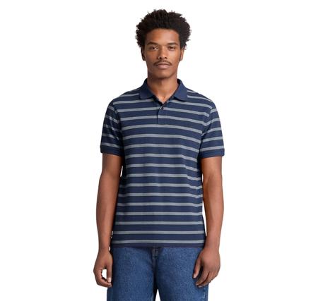 Timberland Mıllers Rıver 4 Rows Stripes Short Sleev Erkek T-Shirt Timberland Mıllers Rıver 4 Rows Stripes Short Sleev Erkek T-Shirt