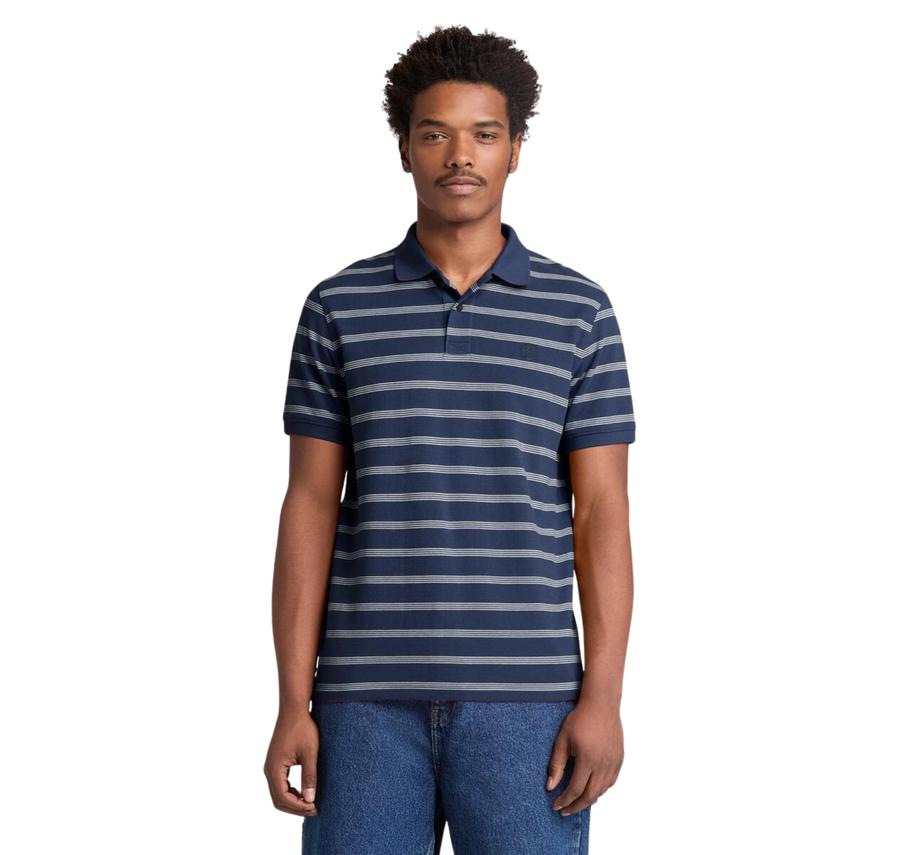 Timberland Mıllers Rıver 4 Rows Stripes Short Sleev Erkek T-Shirt Timberland Mıllers Rıver 4 Rows Stripes Short Sleev Erkek T-Shirt