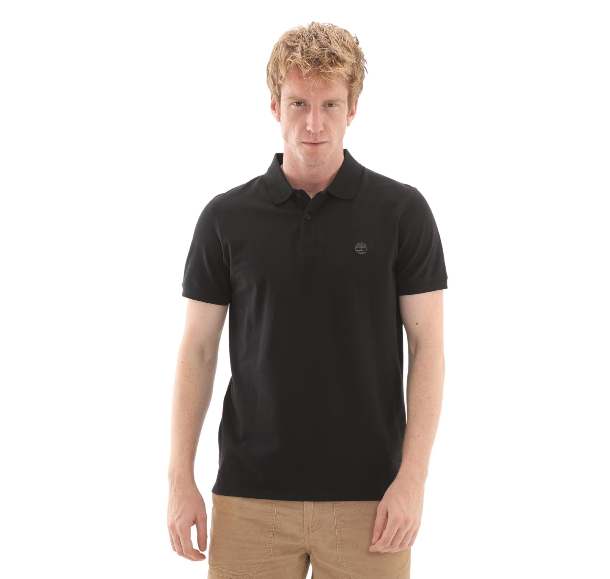 Мужская футболка Timberland Millers River Short Sleeve Stretch Polo