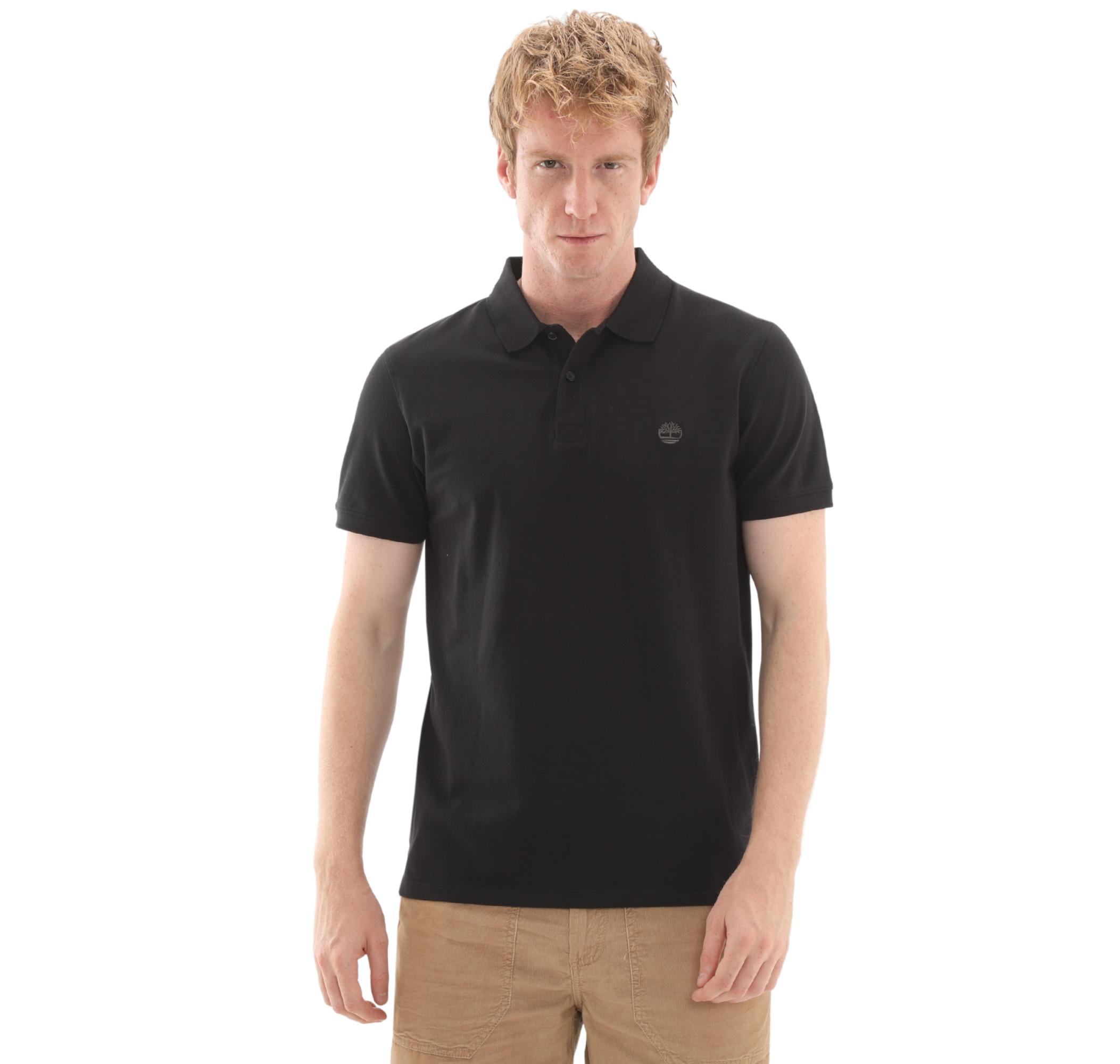 Мужская футболка Timberland Millers River Short Sleeve Stretch Polo