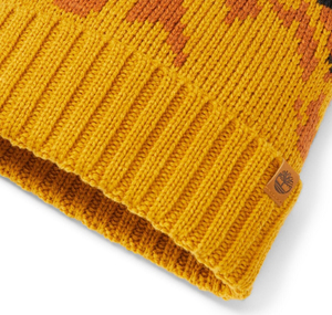Timberland Mountain Jacquard Hat Erkek Kahve