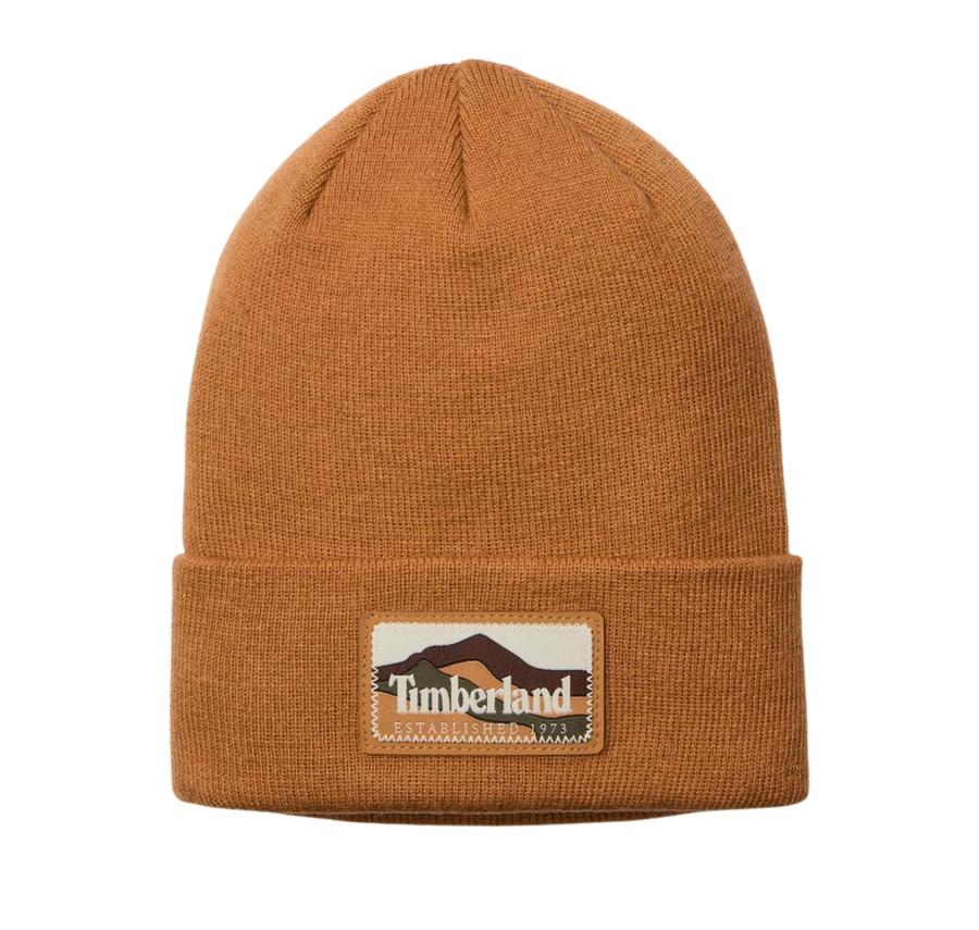 Timberland Mountain Patch Beanie Erkek Kahve Timberland Mountain Patch Beanie Erkek Kahve
