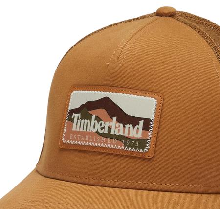 Timberland Mountain Patch Trucker Şapka Kahve