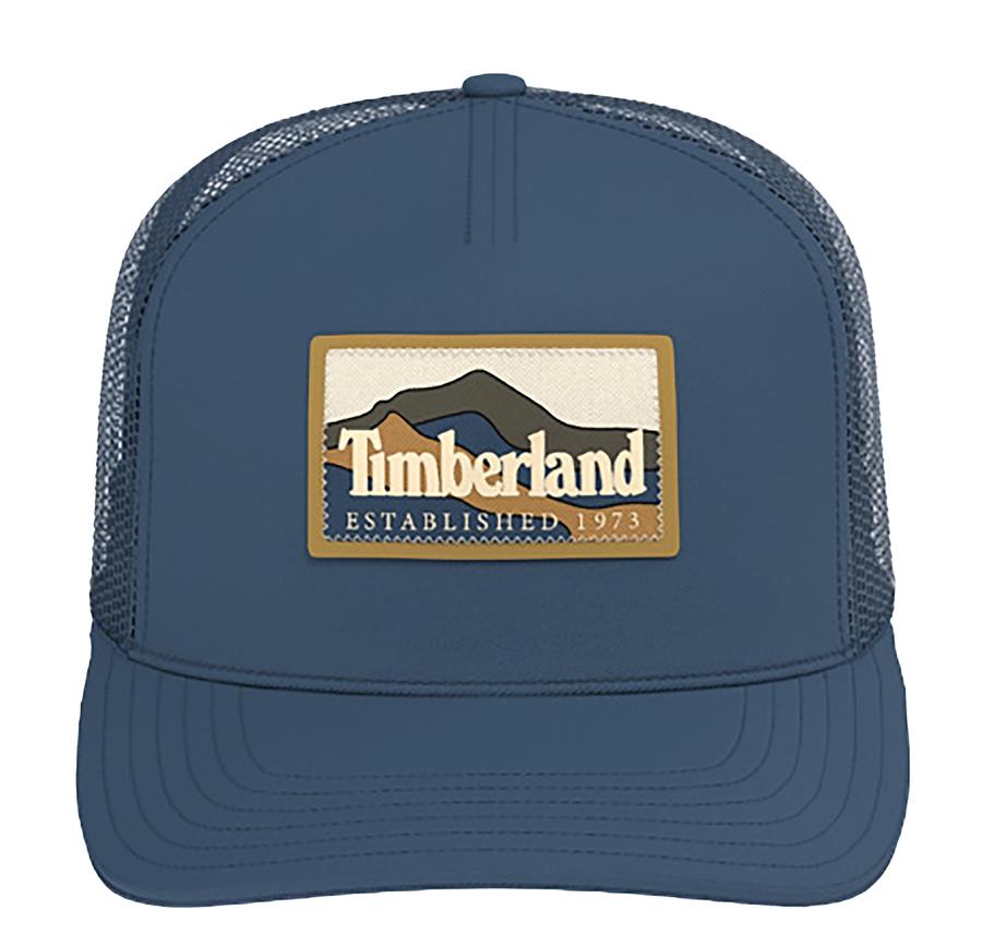 Timberland Mountain Patch Trucker Erkek Şapka Lacivert Timberland Mountain Patch Trucker Erkek Şapka Lacivert