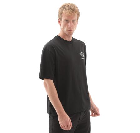 Timberland 'My Boots'' Short Sleeve Tee Erkek T-Shirt Siyah