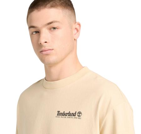 Timberland Outdoor Photo Back Graphic Tee Erkek T-Shirt