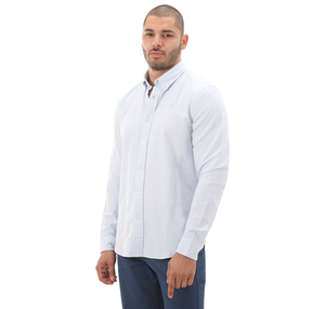 Timberland Oxford Shirt Erkek Gömlek Mavi