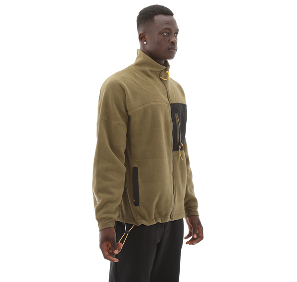 Timberland Polartec Mıx Medıa Full Zıp Fleece Erkek Ceket Haki Timberland Polartec Mıx Medıa Full Zıp Fleece Erkek Ceket Haki