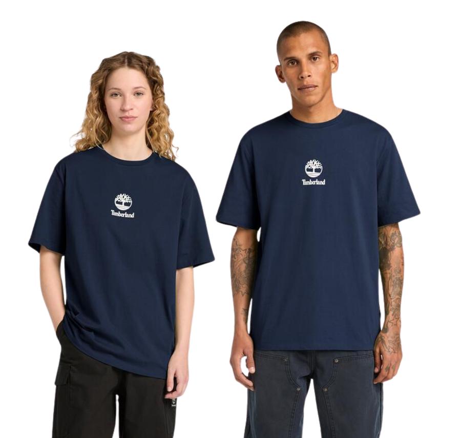 Timberland Print Stack Logo Short Sleeve Tee Erkek T-Shirt Timberland Print Stack Logo Short Sleeve Tee Erkek T-Shirt