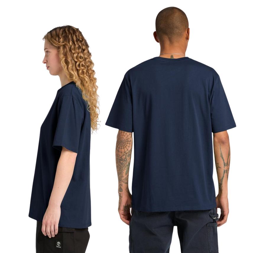 Timberland Print Stack Logo Short Sleeve Tee Erkek T-Shirt Timberland Print Stack Logo Short Sleeve Tee Erkek T-Shirt