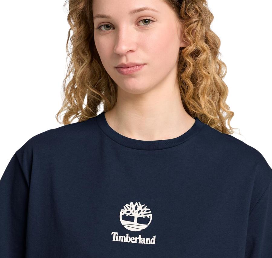 Timberland Print Stack Logo Short Sleeve Tee Erkek T-Shirt Timberland Print Stack Logo Short Sleeve Tee Erkek T-Shirt