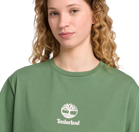 Timberland Print Stack Logo Short Sleeve Tee Erkek T-Shirt